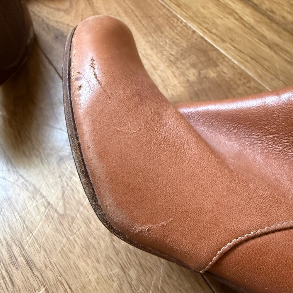 Chie Mihara Spanish Leather Boots - Tan/Cuero - Size 36 (Fits US 5.5/6) - Picture 8 of 12